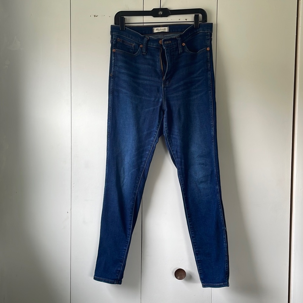 Madewell dark wash skinny jeans SZ 29